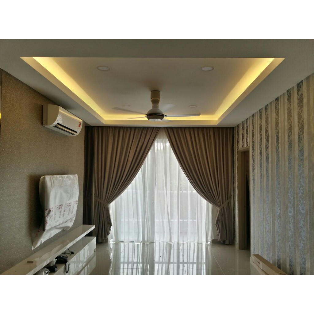 Blackout Curtain 290cm Shopee Malaysia
