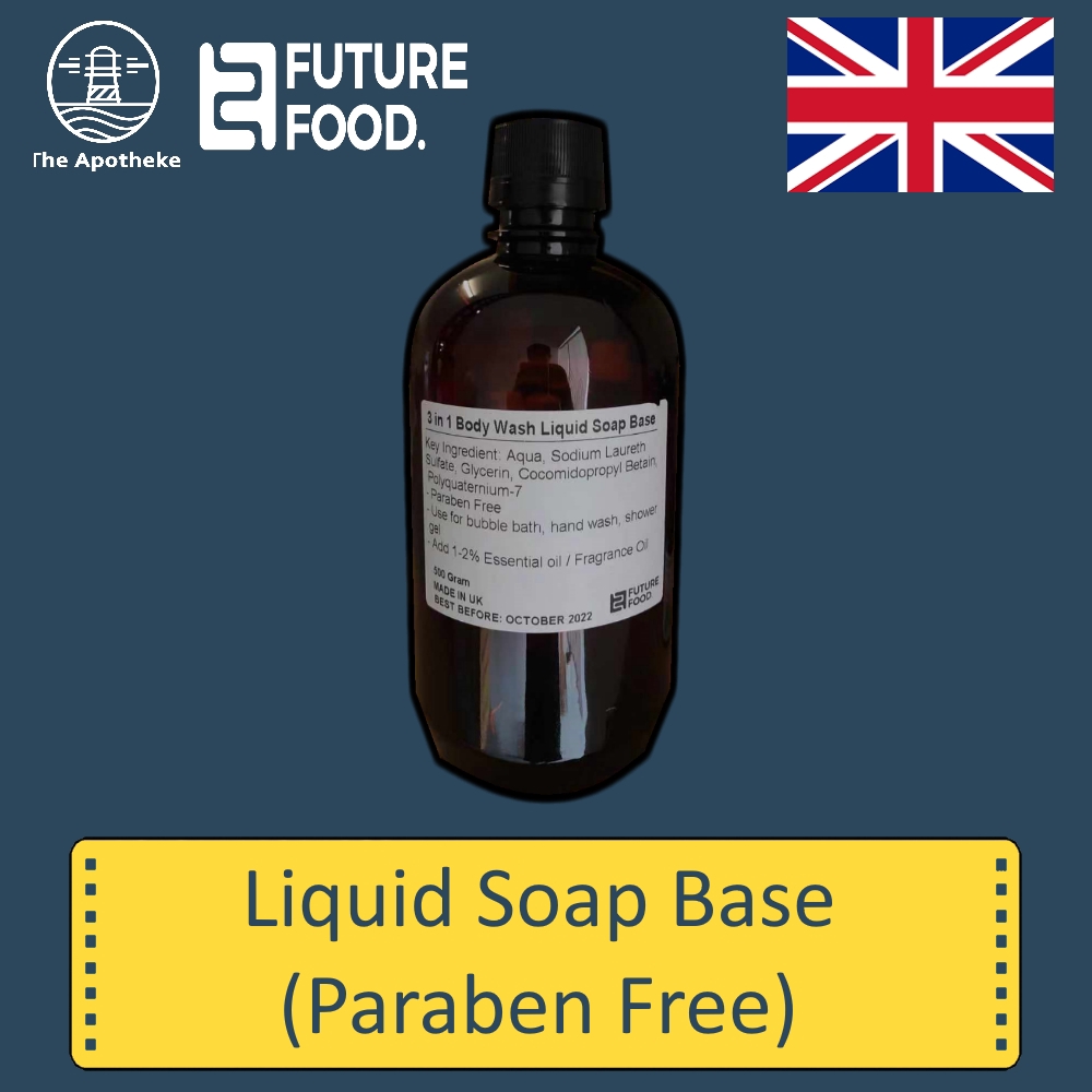 Liquid Soap Base 3 in 1 Body Wash Paraben Free Made in UK