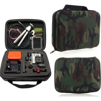 ARMY Travel Storage EVA Case Protective Bag Box For Gopro  Camera.