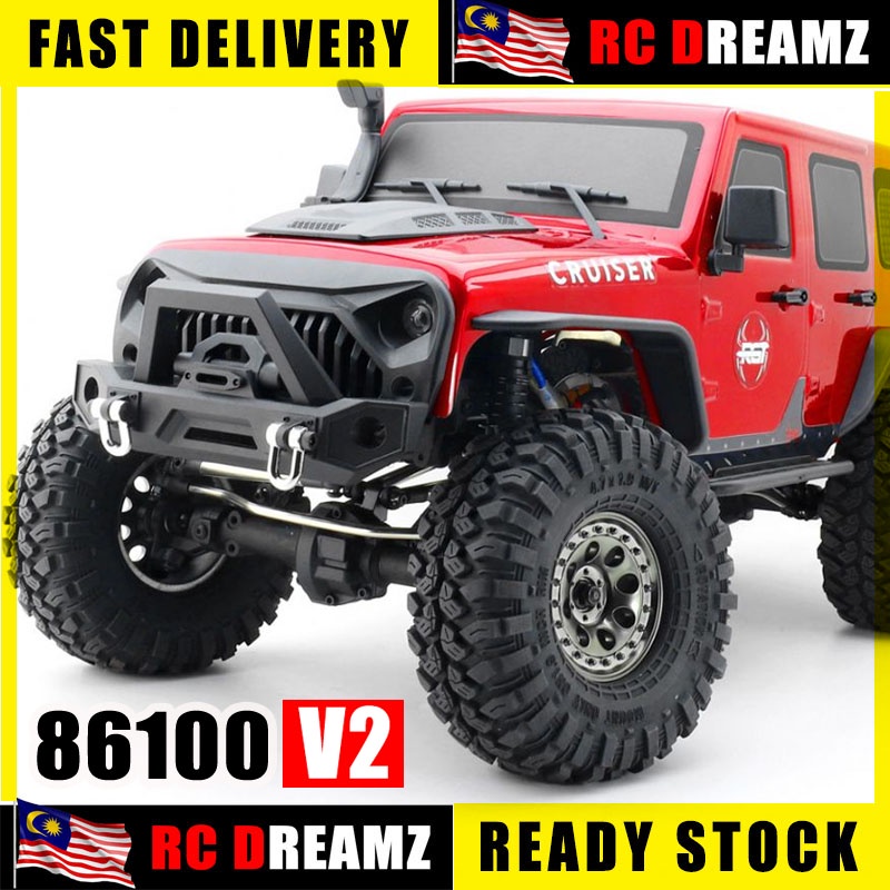 RGT EX 86100 V2 RC Crawler 1/10 2.4G 4WD RC Rock Crawler Off road