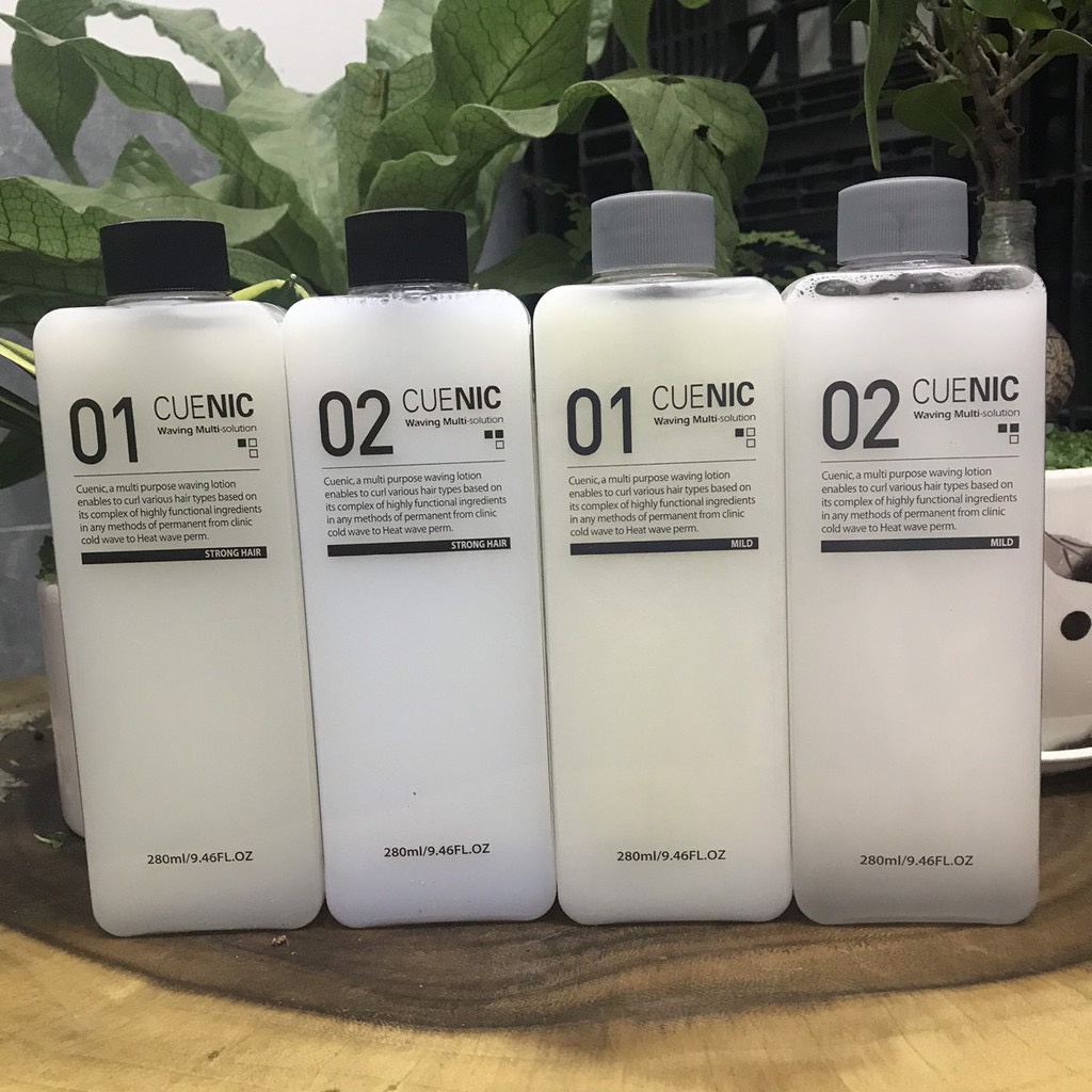 Cuenic Perm Lotion 1+1+2+2 (280ml x 4) (MADE IN KOREA) Shopee Malaysia