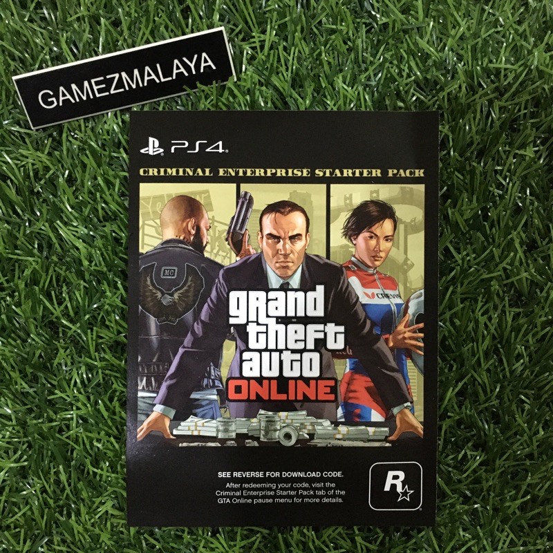 Code Gta V Premium The Criminal Enterprise Starter Pack Grand Theft Auto V Gamezmalaya Shopee Malaysia