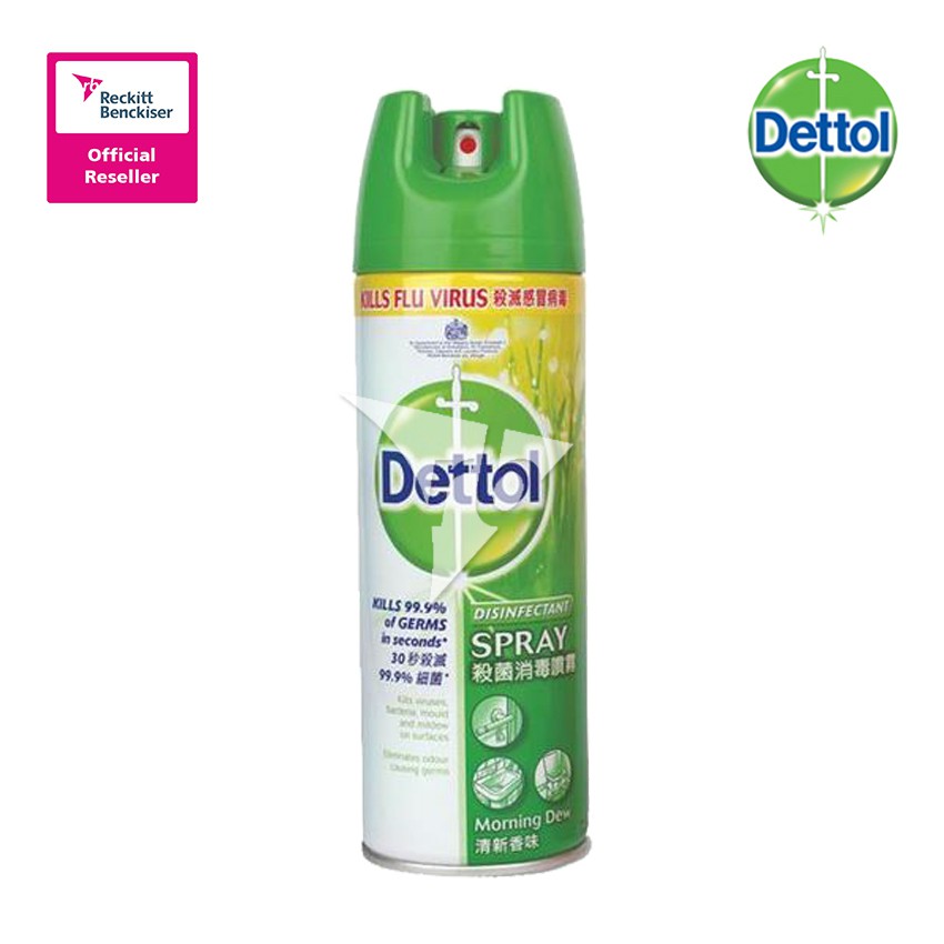 Dettol Disinfectant Spray Morning Dew 450ml Shopee Malaysia