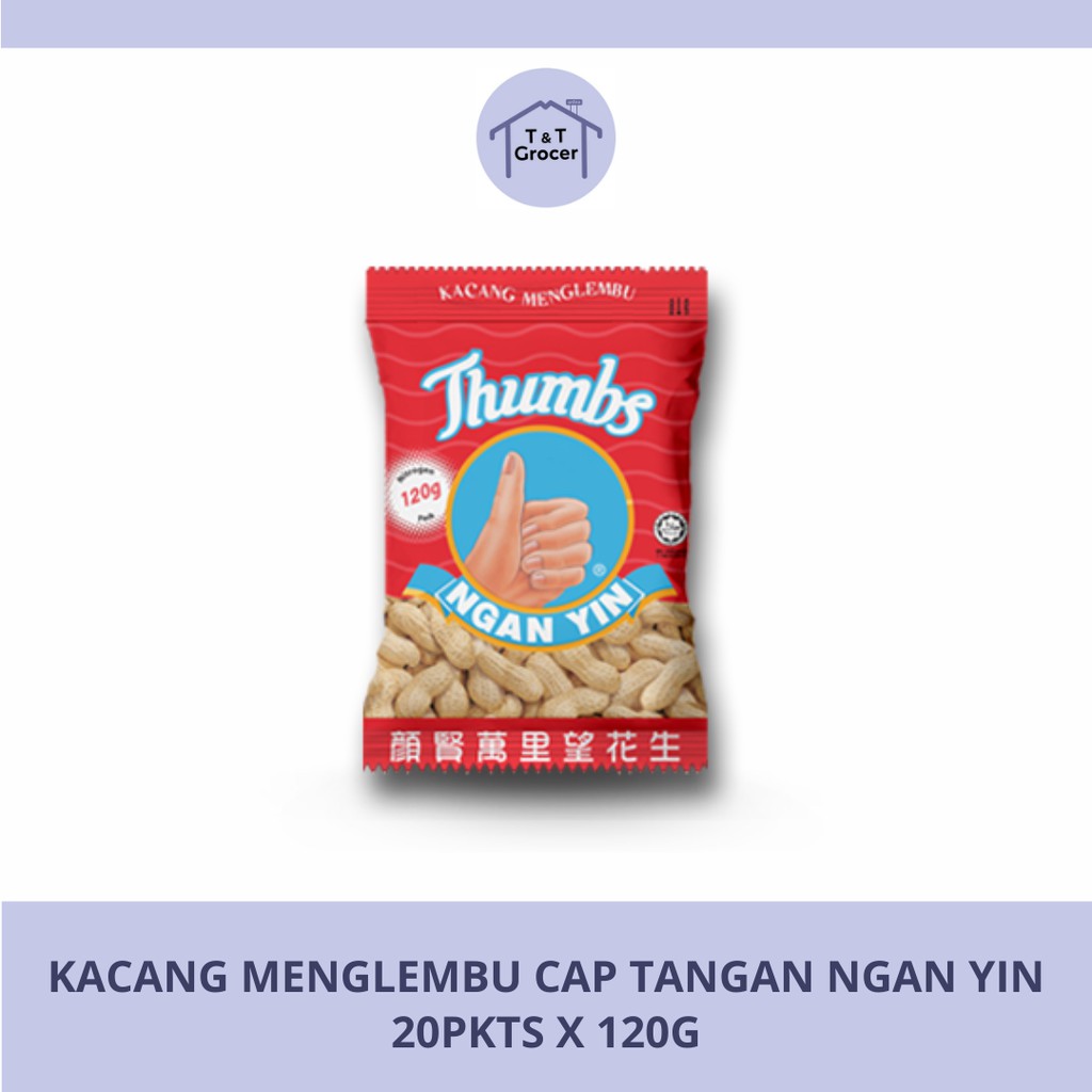 Kacang Menglembu Cap Tangan Ngan Yin 120g New Pgmall