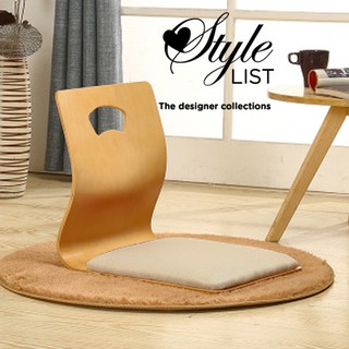 Ready Stock Japanese Tatami Chair Wood Chair Legless Chair Floor Chair Thicker Cushion Shopee Malaysia