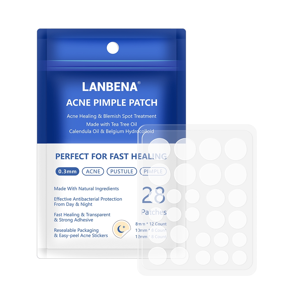 Lanbena Acne Pimple Patch Night Use Invisible (28 Pcs) | Shopee Malaysia