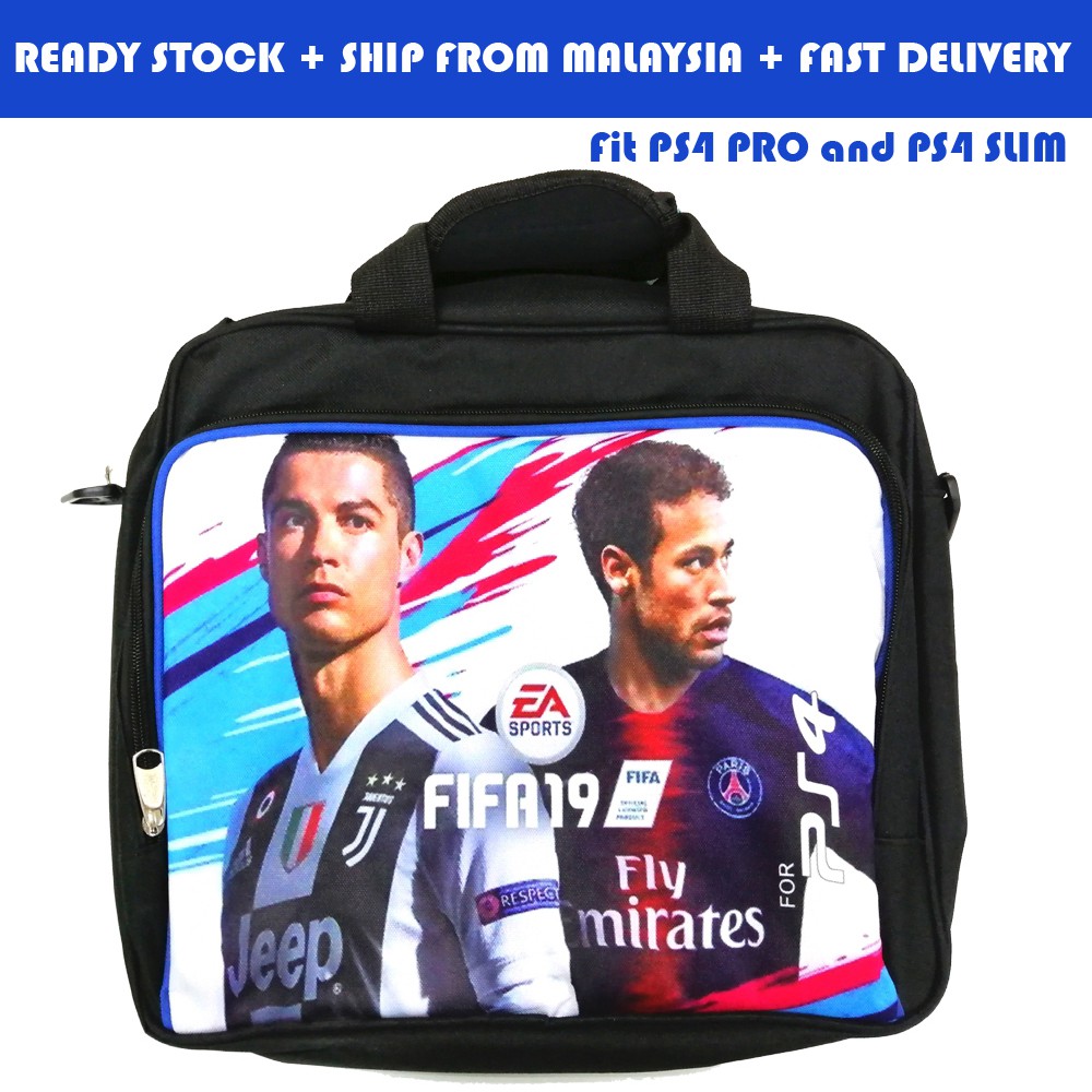 Uendelighed gele Stranden PS4 Fifa 19 Carry Bag fit PS4 Pro and Slim | Shopee Malaysia