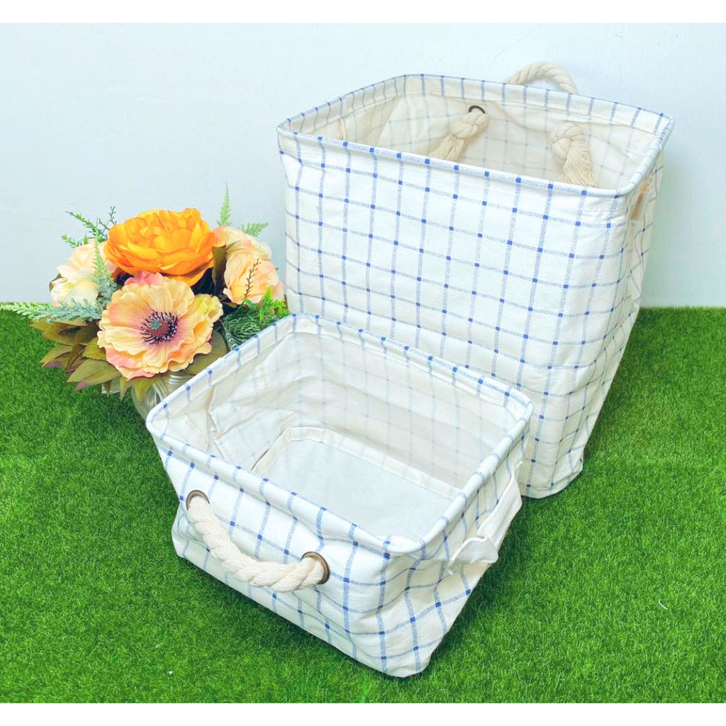 square linen basket