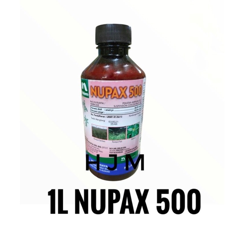 Nupax 500 1l Racun Sambau Darat Racun Rumput Degil Ametryn