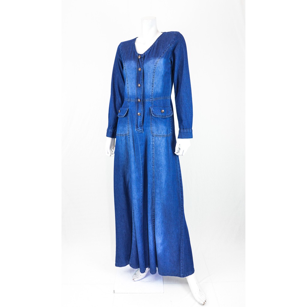 jubah denim