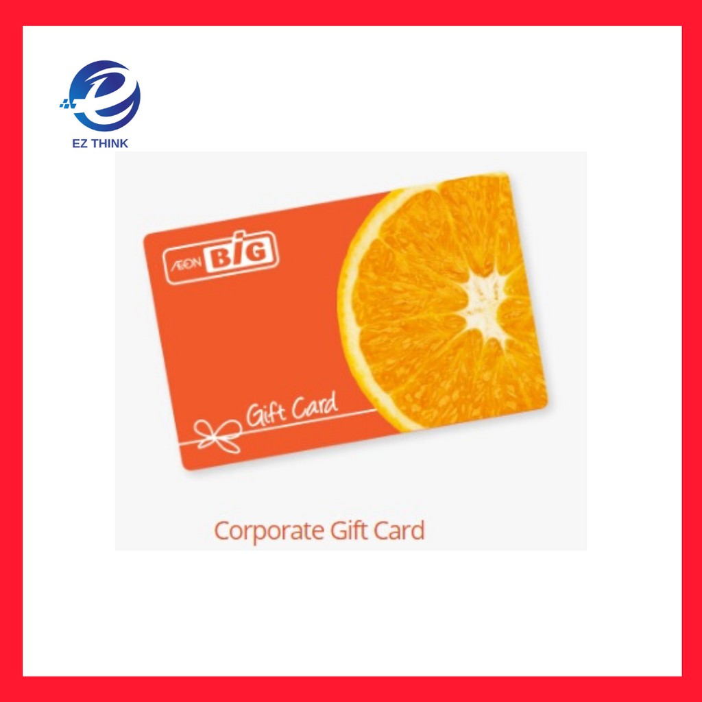 Aeon Big Gift Card Rm 100 Tickets Vouchers Gift Cards Vouchers On Carousell