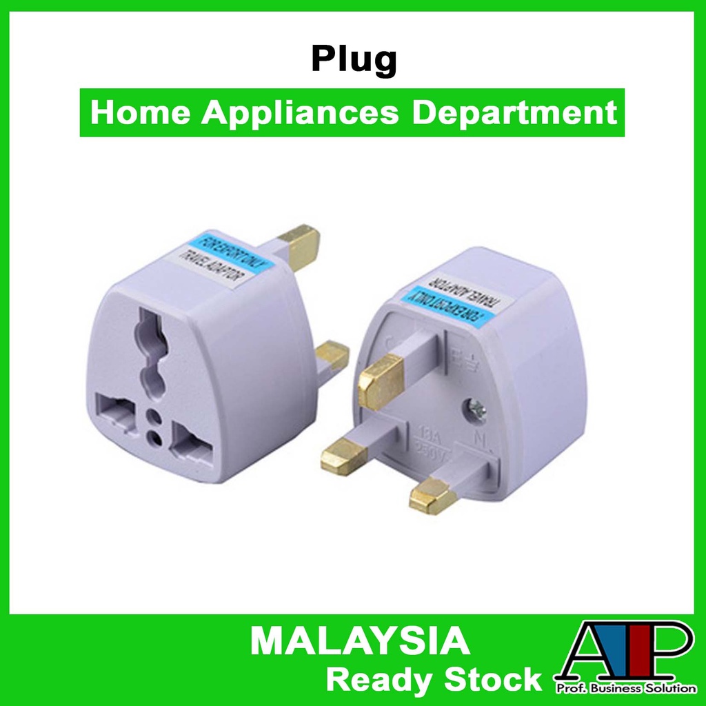 Palam 2/3 Pin Plug Conversion Plug Universal Adapter British Socket Adapter Plug Converters Travel Adaptors