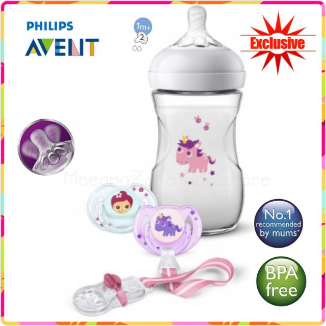 avent unicorn bottle