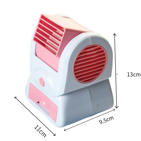2 Dalam 1 Kipas Mini Kipas Angin Kecil Kipas Meja Kipas USB Kipas Bateri Kipas Mudah Bawa