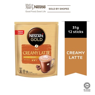 Image of NESCAFE GOLD Creamy Latte (31g x 12s)