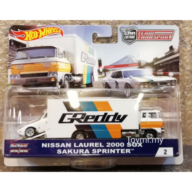 hot wheels greddy transport