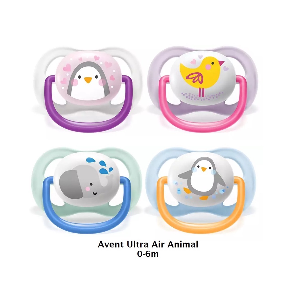 Philips Avent Ultra Air Animal Soothers, 06 Months (1pcs) Shopee