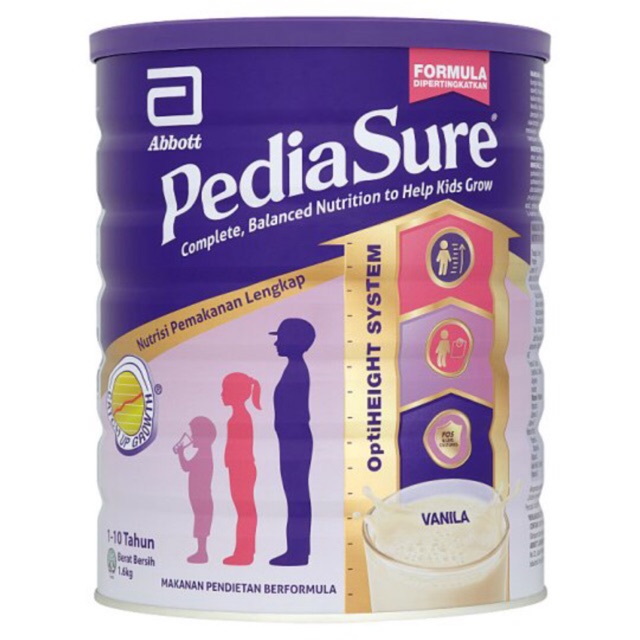 Pediasure Complete Vanilla Flavour 1.6kg Shopee Malaysia