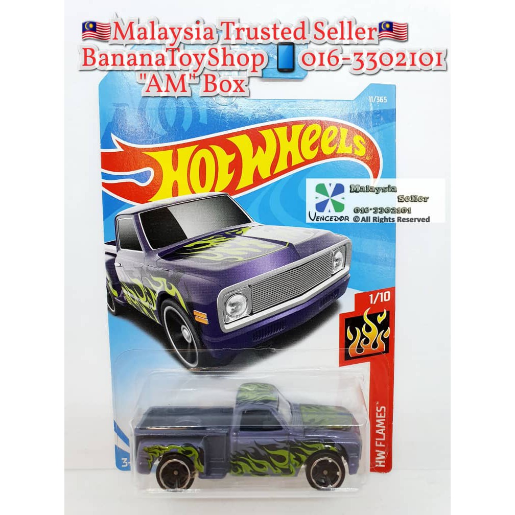 hot wheels custom 69 chevy pickup