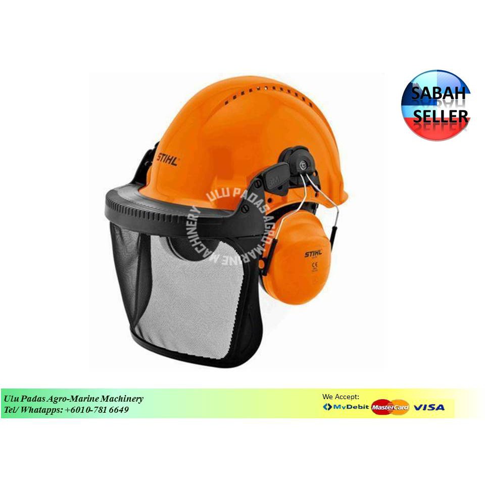 [SABAH] Stihl Chainsaw Safety Helmet Shopee Malaysia