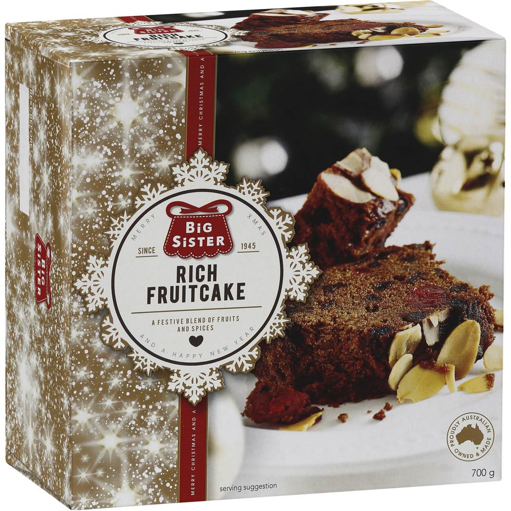Big Sister Rich Fruit Christmas Cake, 800G Shopee Malaysia