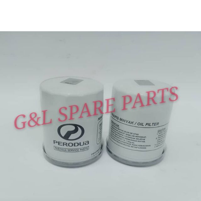 OIL FILTER PERODUA 100% ORIGINAL KANCIL,VIVA, MYVI, ALZA 