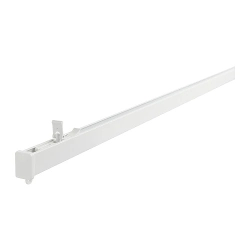 Ikea Vidga Single Track Curtain Rod Rail Rod Langsir White