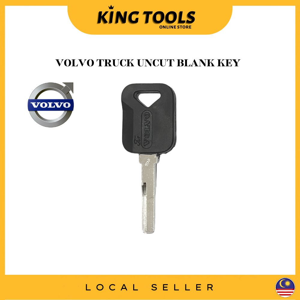 VOLVO Truck Blank Key lorry key volvo lorry uncut key kunci lori volvo ...