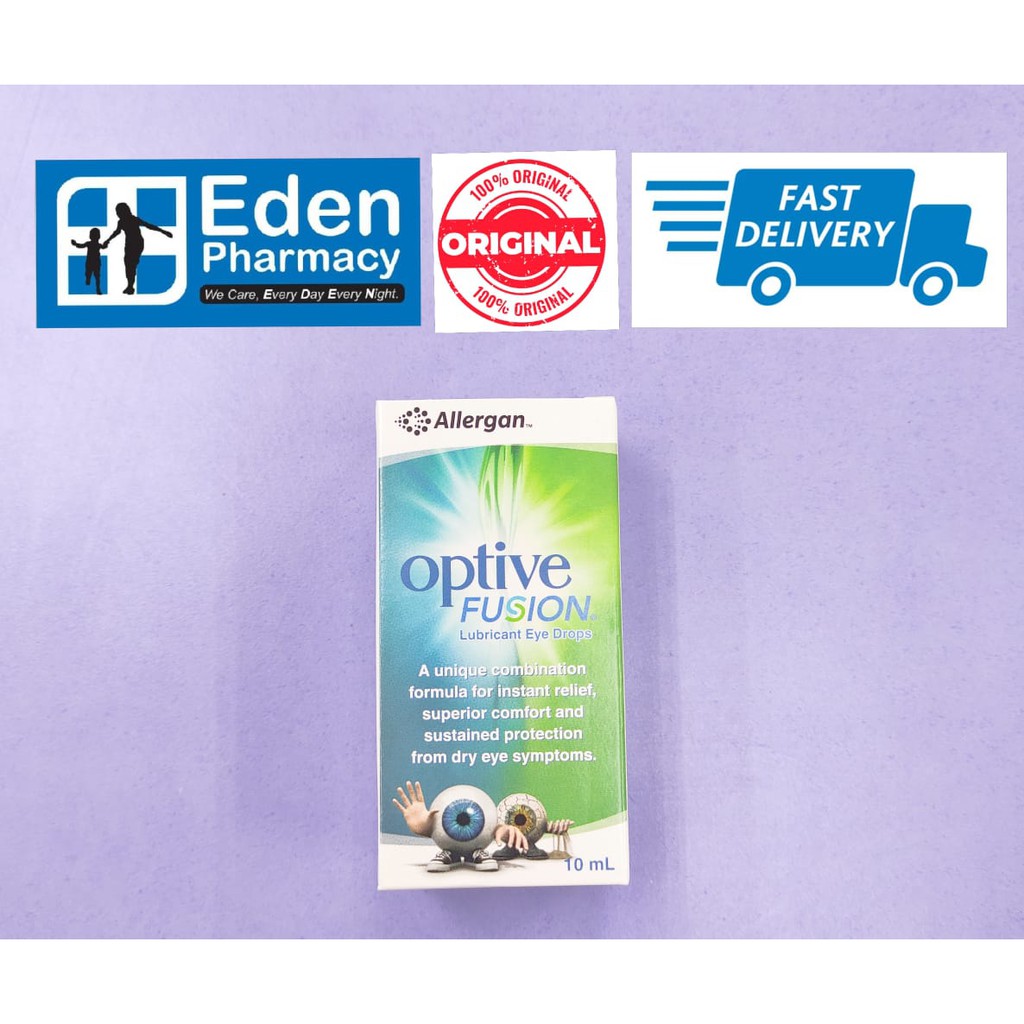 Allergan Optive Fusion Lubricant Eye Drops ( 10ml ) Shopee Malaysia