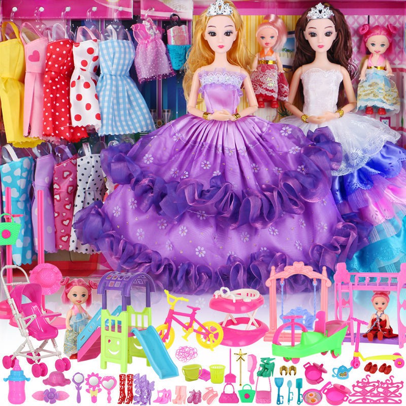 barbie doll set big