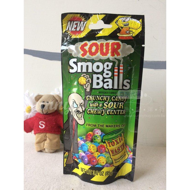 [Sunny Buy] Toxic somg balls Exhaust Packaging Sour Candy Strange Flavor 85g