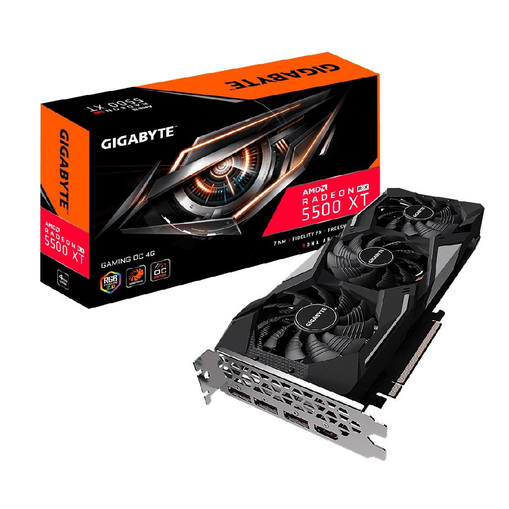 Gigabyte 5500xt 8gb замена термопрокладок