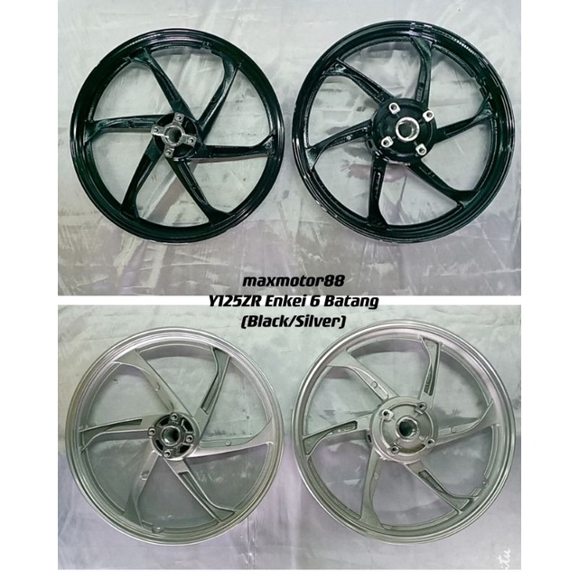 Sport Rim Enkei 6 Batang Y125ZR / LC135 5S / LC135 / SRL115 / SRL110