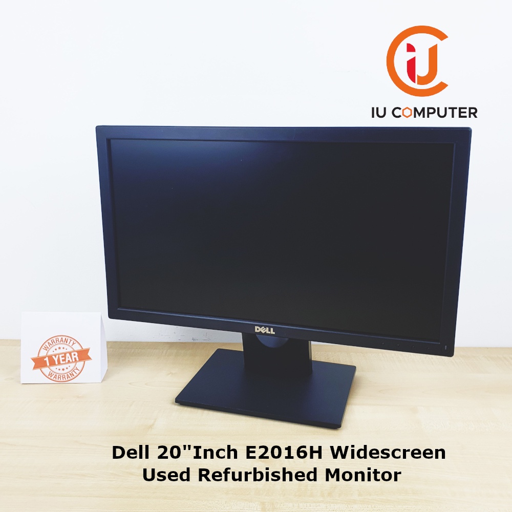 Dell E2016H 20 Inch Widescreen Flat Panel Used Refurbished Monitor ...