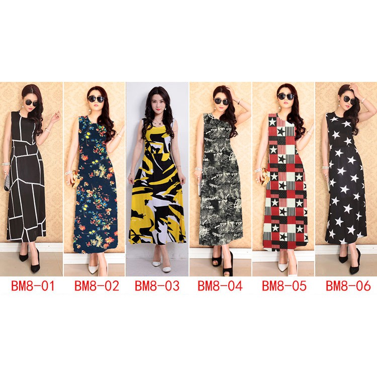 bohemian dress shopee