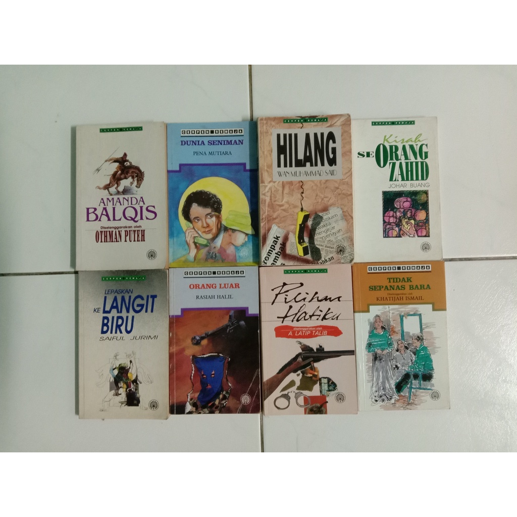 Koleksi Lama Buku Dbp 8 Cerpen Remaja Shopee Malaysia 0049