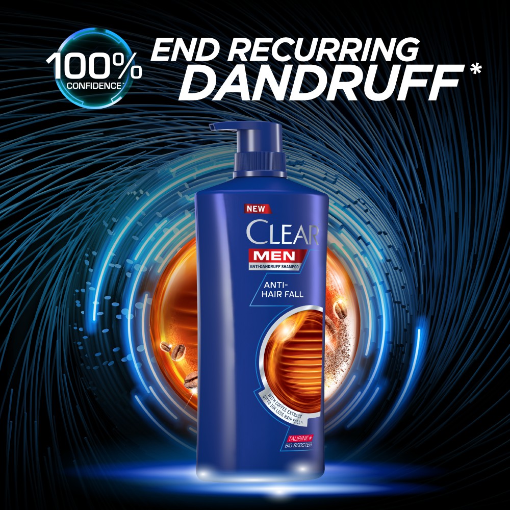 Clear Men Anti Hair Fall Anti Dandruff Shampoo 650ml Shopee Malaysia