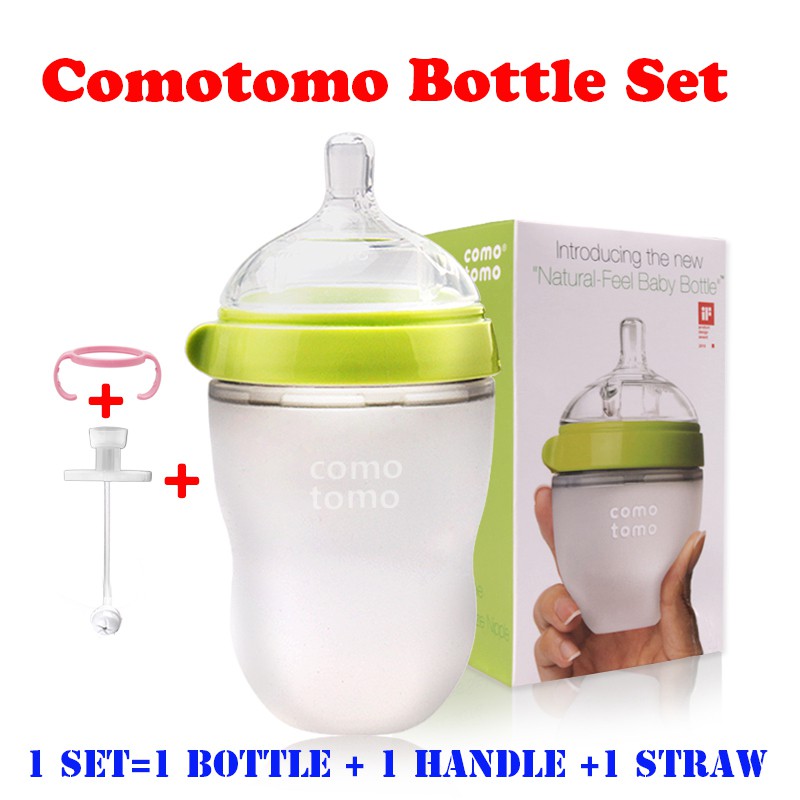 comotomo baby silicone bottle