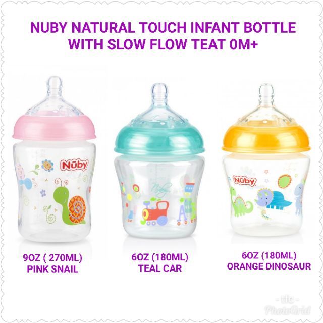 nuby bottle teats
