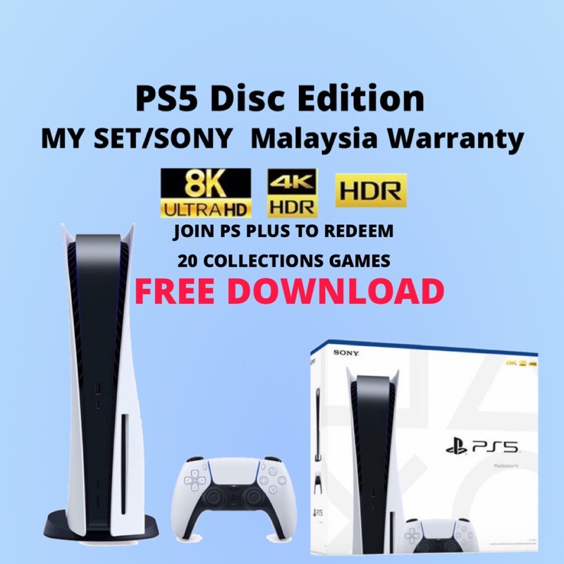 Sony Playstation 5 Ps5 Console Standard Edition Malaysia