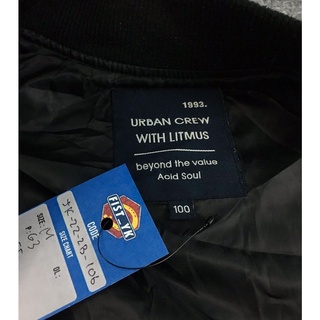 Urban crew With Litmus Varsity Jacket | Shopee Malaysia