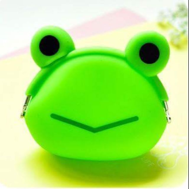 Cute Frog Silica Gel Coin Bag RM10 Size 10 x 7cm