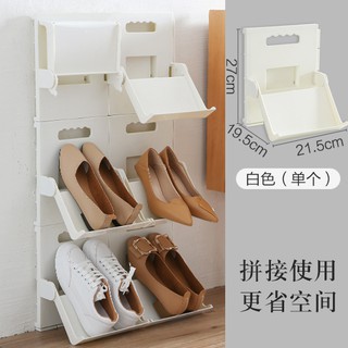 Improvementhome Storage Organizationkitchen Rackhome Combined Folding Vertical Shoe Rack Dormitory Artifact Household Simple Organizer Frame At The Door Shopee Malaysia