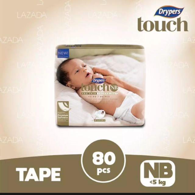 drypers touch newborn