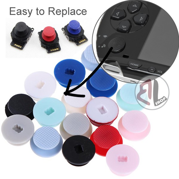 3D analog joystick cap For PSP 2000 / 3000 Shopee Malaysia