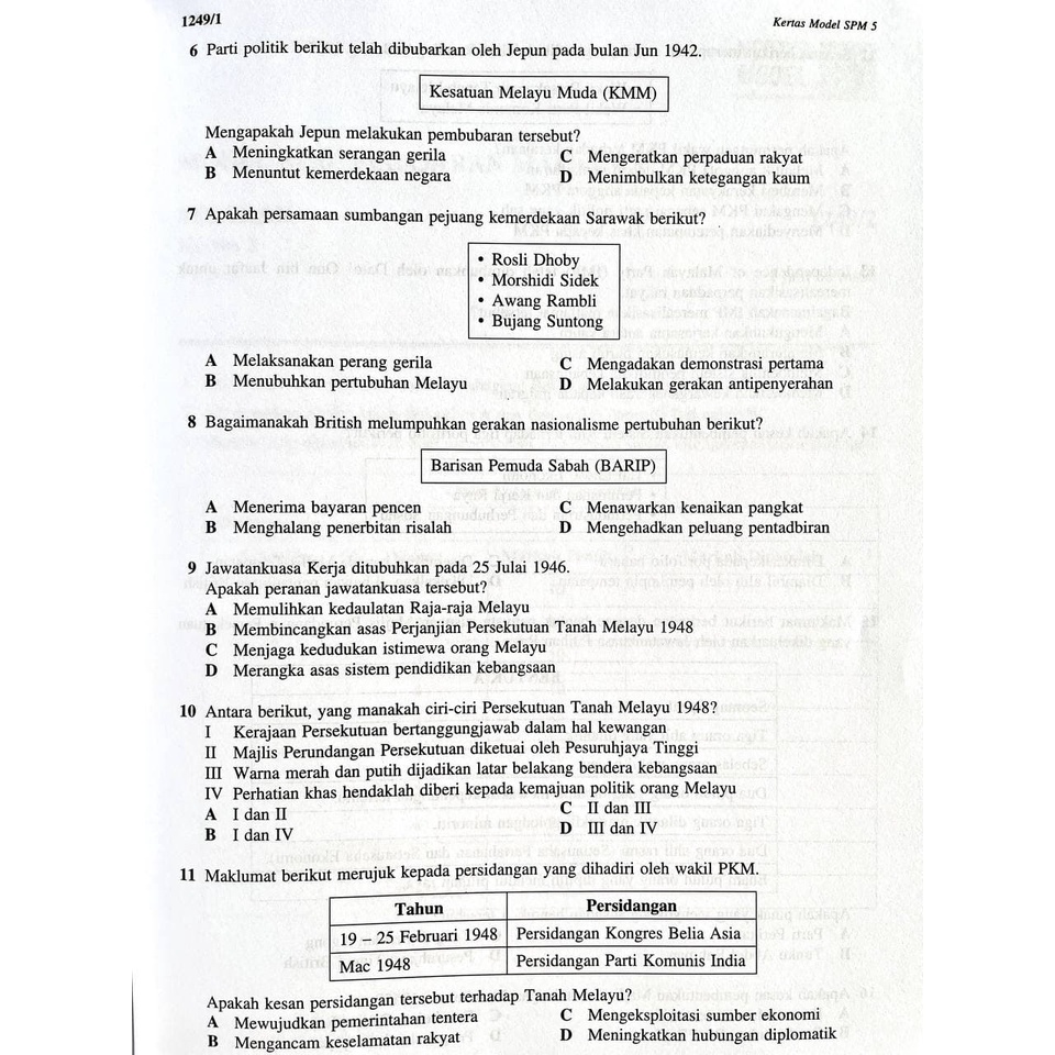 [ 100% Original PECUTAN SPM ] Set Kertas Model SPM Terbitan SASBADI MESTI  DIMILIKI Ready Stock DIJAMIN BARU & FIZIKAL
