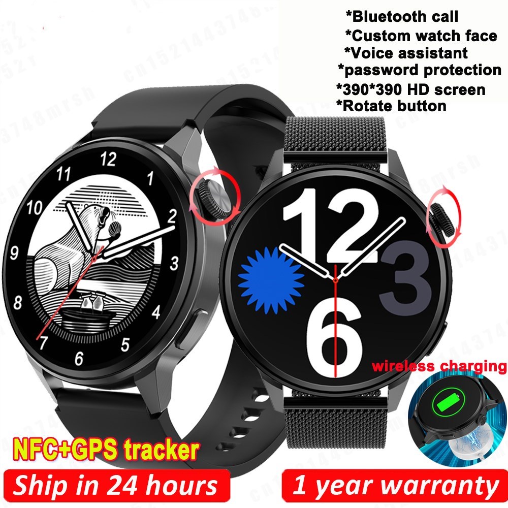 2022 New Men's Bluetooth call GPS Tracking Sports Fitness Smart Watch