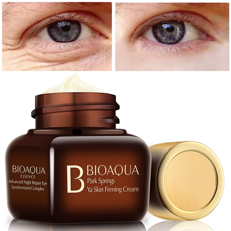 Bioaqua Skin Firming Skin Tightening Anti Puffiness Wrinkles Anti Black Circle Moisturizing Night Repair Eye Cream g Shopee Malaysia