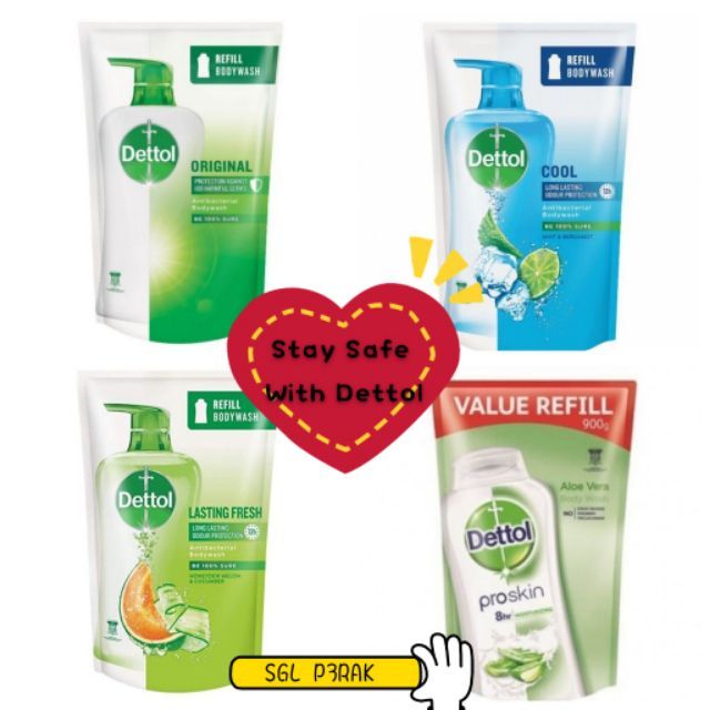 large shower gel refill