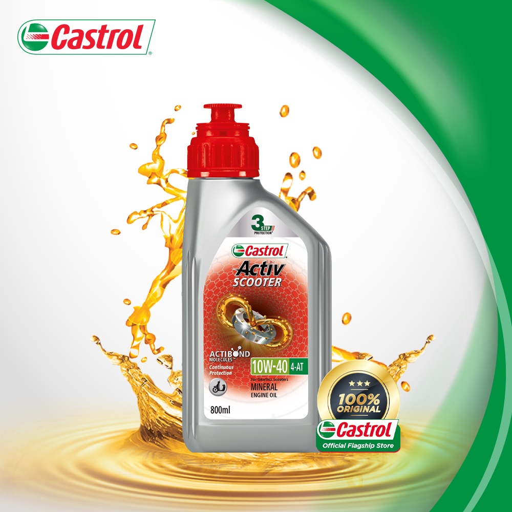 Castrol Activ Scooter 10W-40 4-AT (0.8L)